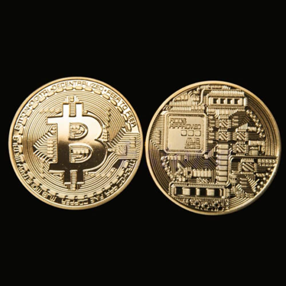 Moneta BitCoin za 4.50zł