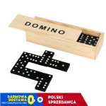 Domino drewniane 28 elementów z Polski za $0.93 / ~3.79zł
